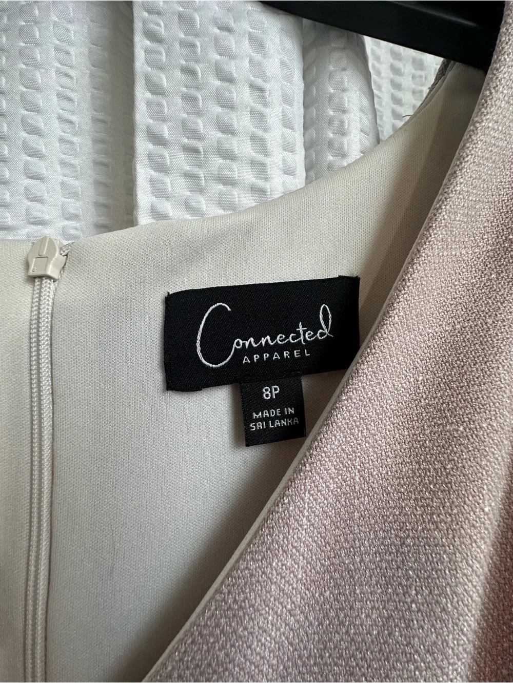 connected apparel sleeveless neck